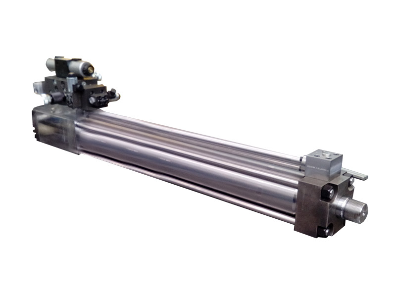 Hydraulic cylinders for amusement park rides